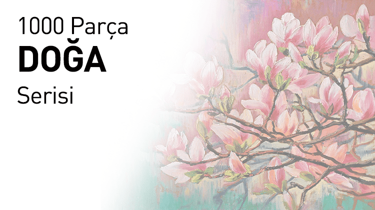 1000 Ahşap Parçalı Puzzle Doğa Serisi Görseli