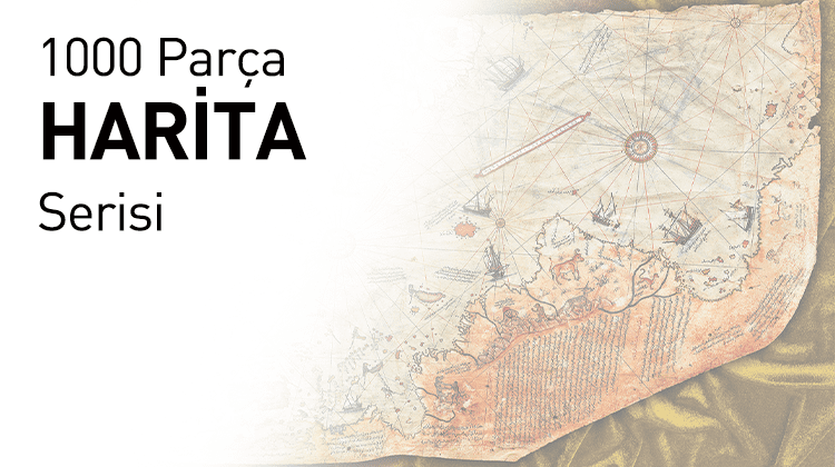 1000 Ahşap Parçalı Puzzle Harita Serisi Görseli