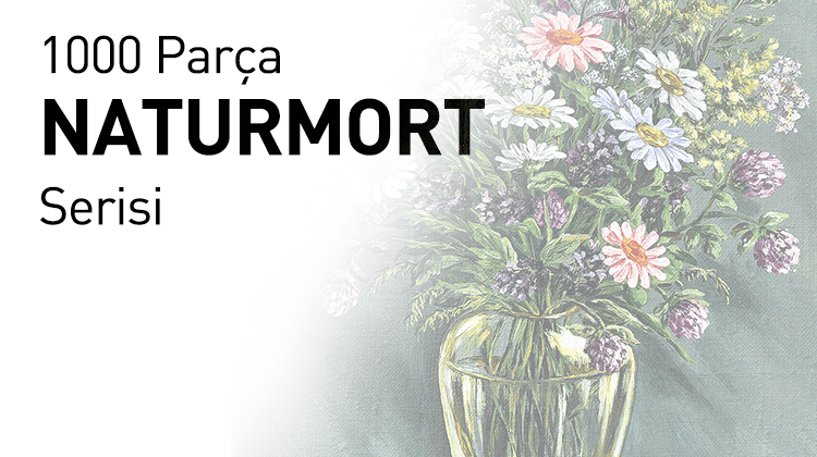 1000 Ahşap Parçalı Puzzle Naturmort Serisi Görseli