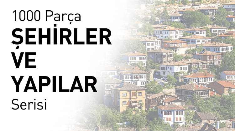 1000 Ahşap Parçalı Puzzle Şehirler ve Yapılar Serisi Görseli