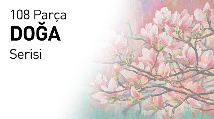 108 Parça Ahşap Puzzle Doğa Serisi Grup Görseli