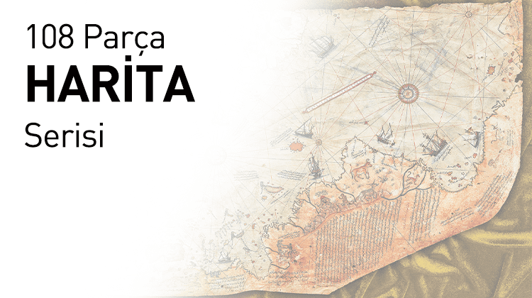 108 Parça Ahşap Puzzle Harita Serisi Grup Görseli
