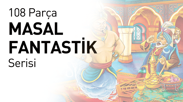 108 Parça Ahşap Puzzle Masal ve Fantastik Serisi Grup Görseli