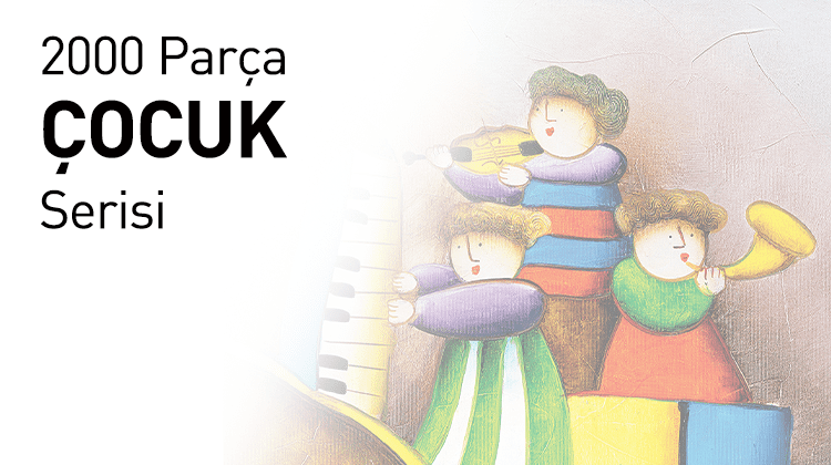 2000 Ahşap Parçalı Puzzle Çocuk Serisi Görseli