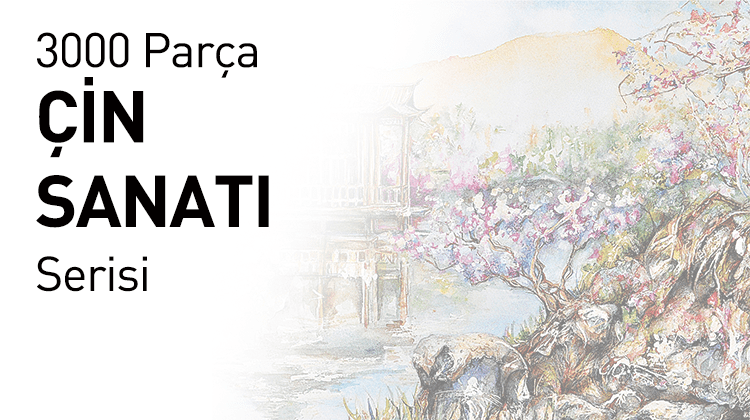 3000 Ahşap Parçalı Puzzle Çin Sanatı Serisi Görseli