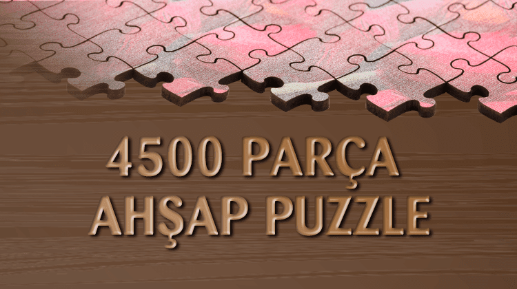 4500 Parçalı Ahşap Puzzle Grup Görseli