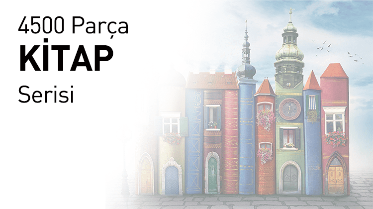 4500 Ahşap Parçalı Puzzle Kitap Serisi Görseli