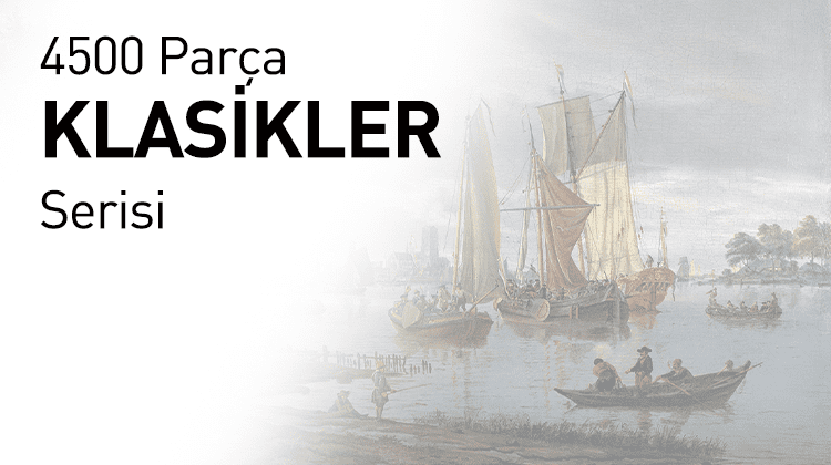 4500 Ahşap Parçalı Puzzle Klasikler Serisi Görseli