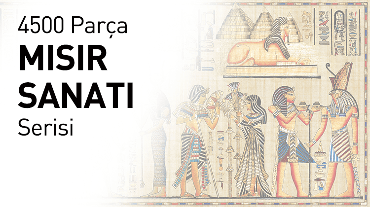 4500 Ahşap Parçalı Puzzle Mısır Sanatı Serisi Görseli