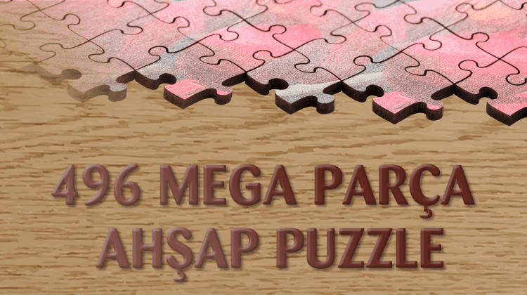 496 Mega Parçalı Ahşap Puzzle Grup Görseli