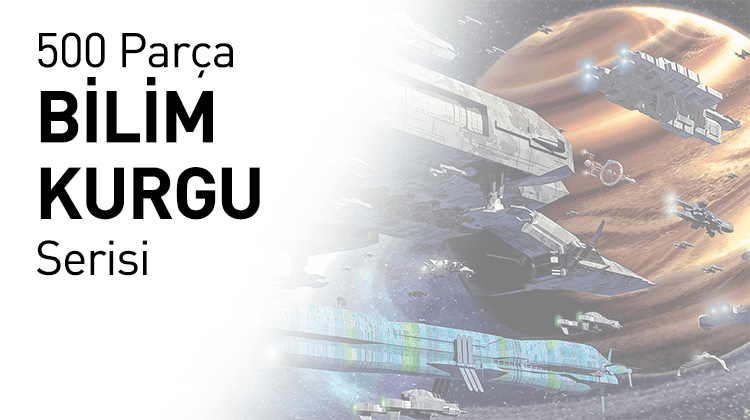 500 Ahşap Parçalı Puzzle Bilim Kurgu Serisi Görseli