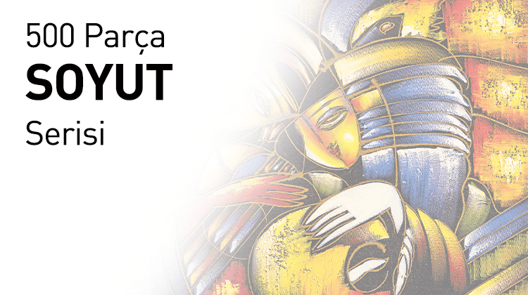 500 Ahşap Parçalı Puzzle Soyut Serisi Görseli