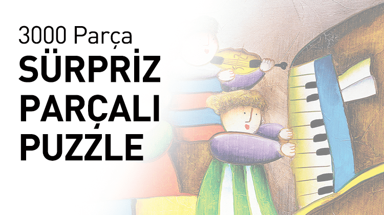 Sürpriz 3000 Ahşap Parçalı Puzzle Serisi Görseli