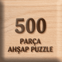 500 Parça Ahşap Puzzle Yönlendirme Görseli